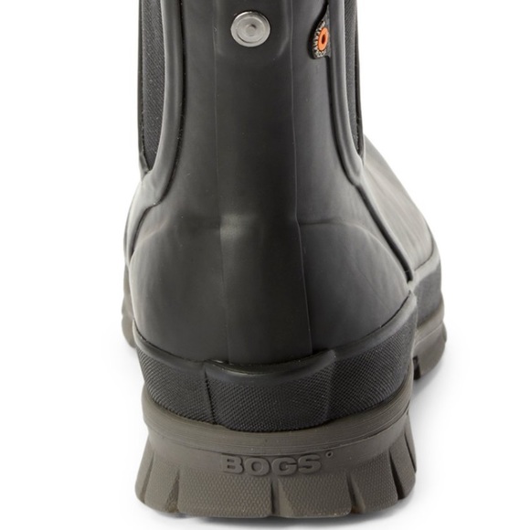 Bogs black Amelia slip on  rain boots - Picture 4 of 5